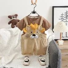 Conjunto de niño mono de leoncito